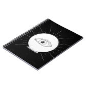 Waarzegger Oog Ziener Esoterische Kristallen Bol Notitieboek (Linkerzijde)