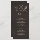 Waarzeggerij Hekserij Halloween-feest cocktailmenu Menu (Voorkant / Achterkant)