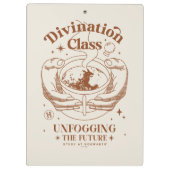 Waarzeggersklasse - De toekomst ontwarren Klembord (Achterkant)