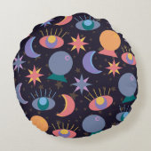 waarzeggerspatroon rond kussen (Achterkant)