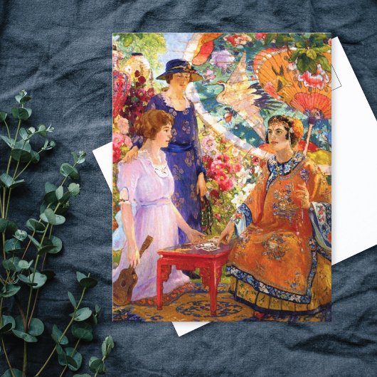 Waarzegster Colin Campbell Cooper Briefkaart