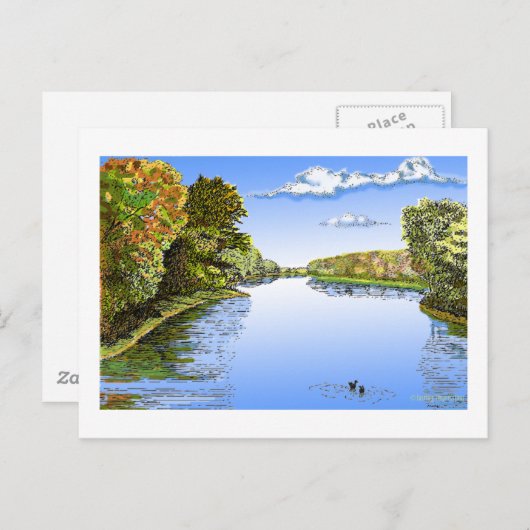 Wabash Briefkaart (Voorkant / Achterkant)