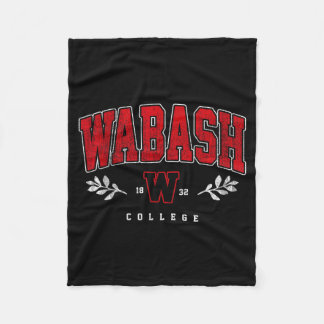 Wabash of Technology Arch Retro for Men Women Fleece Deken