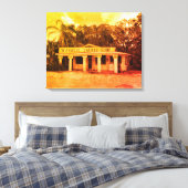 Wabasso Tackle Shop Canvas Afdruk (Insitu (Slaapkamer))