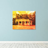 Wabasso Tackle Shop Canvas Afdruk (Insitu (Houten vloer))