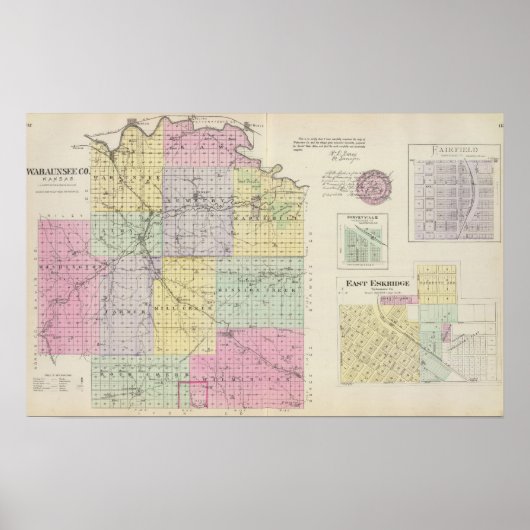 Wabaunsee County, Kansas Poster (Voorkant)
