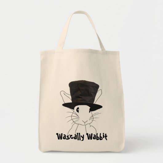 Wabbit Grocery Bag Tote Bag (Voorkant)