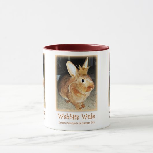 Wabbits Wule Bunny Rabbit Mok (Midden)