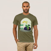 Wabi Kusa - water plant ikebana T-shirt (Voorkant volledig)