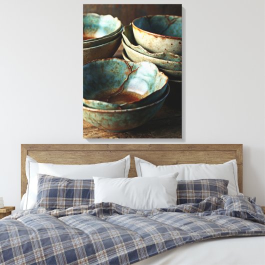 Wabi Sabi Art Canvas Afdruk (Insitu (Slaapkamer))