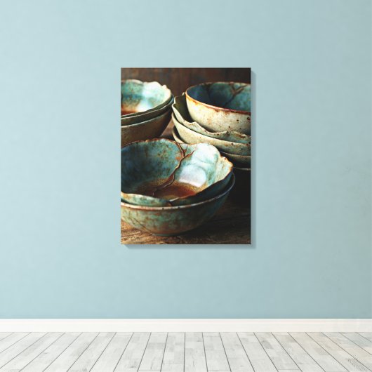Wabi Sabi Art Canvas Afdruk (Insitu (Houten vloer))