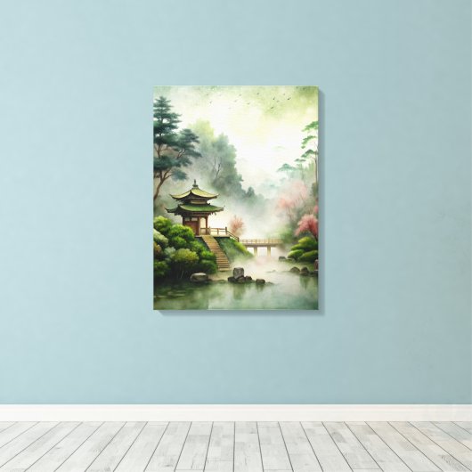 Wabi Sabi Art Canvas Afdruk (Insitu (Houten vloer))