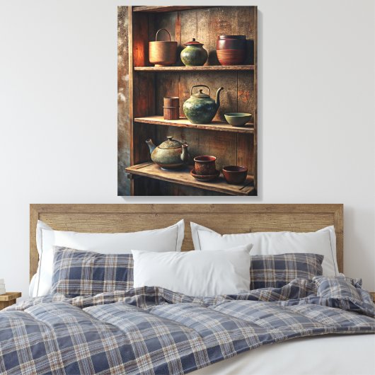 Wabi Sabi Art Canvas Afdruk (Insitu (Slaapkamer))