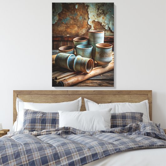 Wabi Sabi Art Canvas Afdruk (Insitu (Slaapkamer))