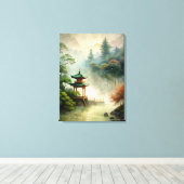 Wabi Sabi Art Canvas Afdruk (Insitu (Houten vloer))