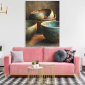 Wabi Sabi Art Canvas Afdruk (Insitu (Woonkamer))