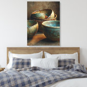 Wabi Sabi Art Canvas Afdruk (Insitu (Slaapkamer))