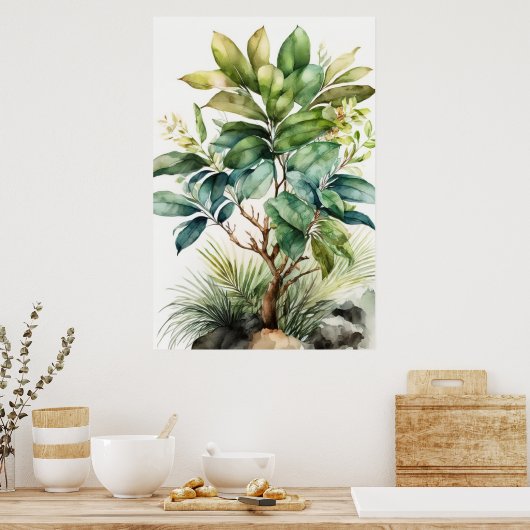 Wabi-Sabi Art Poster (Keuken)