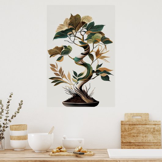 Wabi-Sabi Art Poster (Keuken)