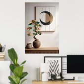 Wabi-Sabi Art Poster (Thuiskantoor)