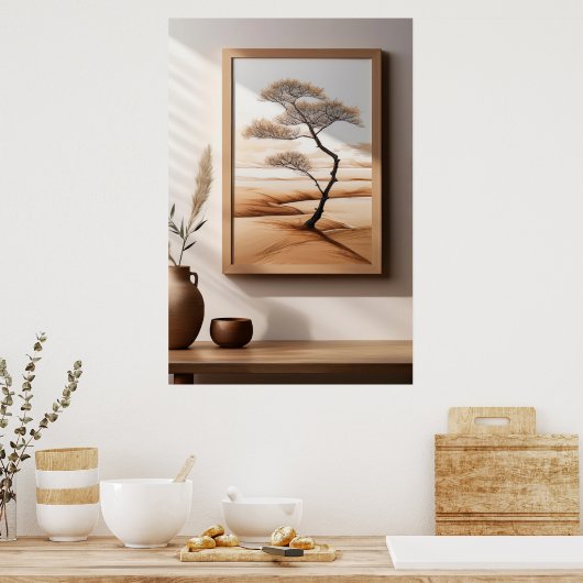 Wabi-Sabi Art Poster (Keuken)