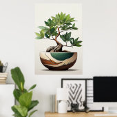 Wabi-Sabi Art Poster (Thuiskantoor)