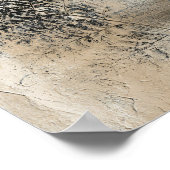 Wabi-Sabi Bewaker Stilte Modern Japans Abstract Poster (Hoek)