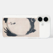 Wabi Sabi Grumpy Frog by Hoji Japanese Sumi-e Ca Case-Mate iPhone Case (Achterkant (horizontaal))