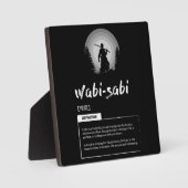 Wabi-Sabi - Japans concept voor succes Fotoplaat (Voorkant)