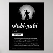 Wabi-Sabi - Japans concept voor succes Poster (Voorkant)