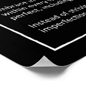 Wabi-Sabi - Japans concept voor succes Poster (Hoek)