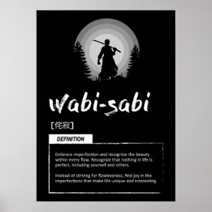 Wabi-Sabi - Japans concept voor succes Poster