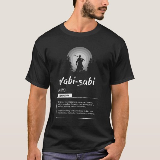 Wabi-Sabi - Japans concept voor succes T-shirt (Voorkant)