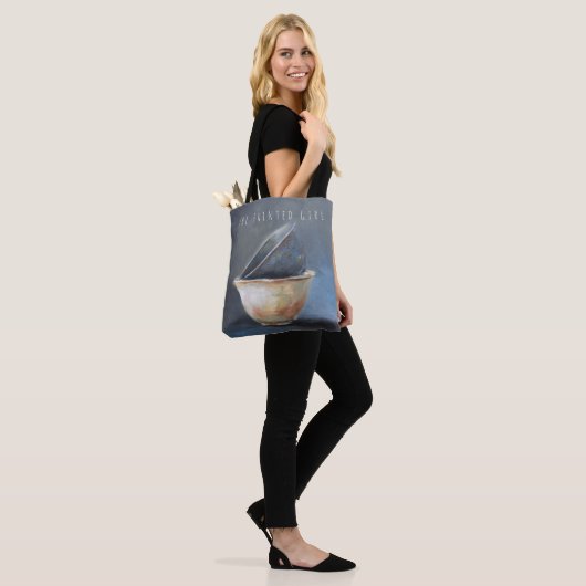 "Wabi Sabi" Japanse canvas tas voor de opwekking v (Op model)