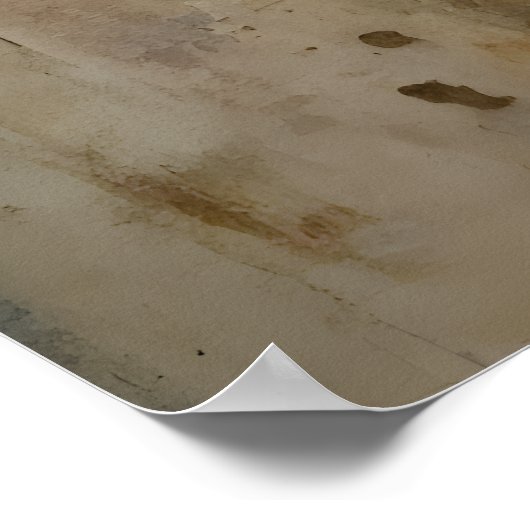 Wabi Sabi Japanse stijl kunst Poster (Hoek)