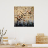 Wabi Sabi Japanse stijl kunst Poster (Keuken)