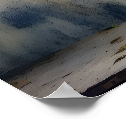 Wabi Sabi Japanse stijl kunst Poster (Hoek)