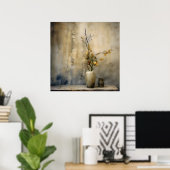 Wabi Sabi Japanse stijl kunst Poster (Thuiskantoor)