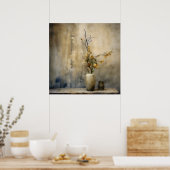 Wabi Sabi Japanse stijl kunst Poster (Keuken)