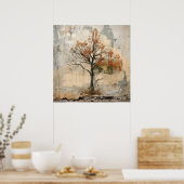 Wabi Sabi Japanse stijl kunst Poster (Keuken)