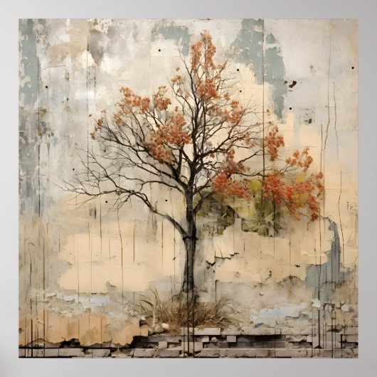 Wabi Sabi Japanse stijl kunst Poster (Voorkant)