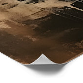 Wabi Sabi Japanse stijl kunst Poster (Hoek)