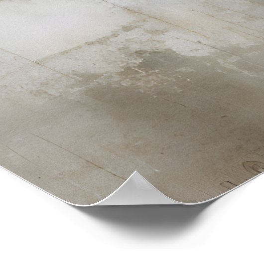 Wabi Sabi Japanse stijl kunst Poster (Hoek)