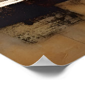 Wabi Sabi Japanse stijl kunst Poster (Hoek)