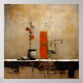 Wabi Sabi Japanse stijl kunst Poster