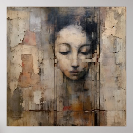 Wabi Sabi Japanse stijl kunst Poster (Voorkant)