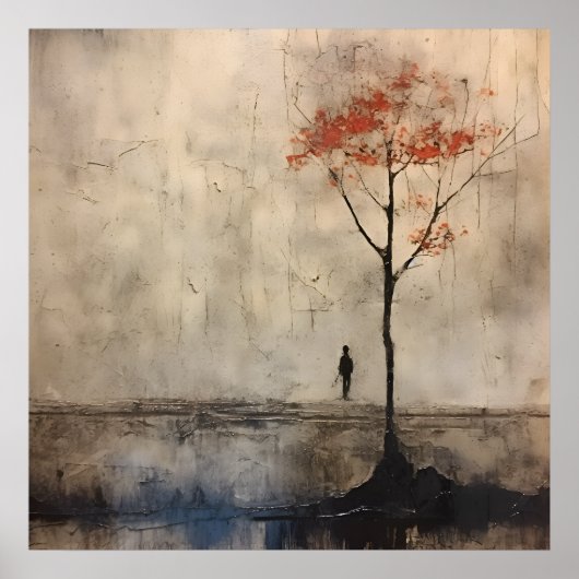 Wabi Sabi Japanse stijl kunst Poster (Voorkant)