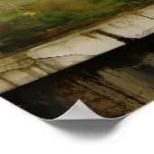 Wabi Sabi Japanse stijl kunst Poster (Hoek)