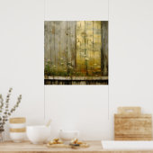 Wabi Sabi Japanse stijl kunst Poster (Keuken)