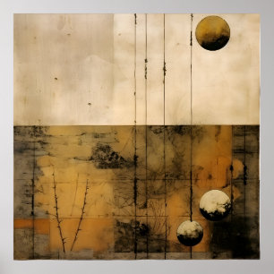 Wabi Sabi Japanse stijl kunst Poster